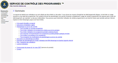 Desktop Screenshot of control.reseau.org