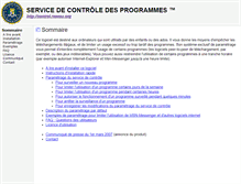 Tablet Screenshot of control.reseau.org
